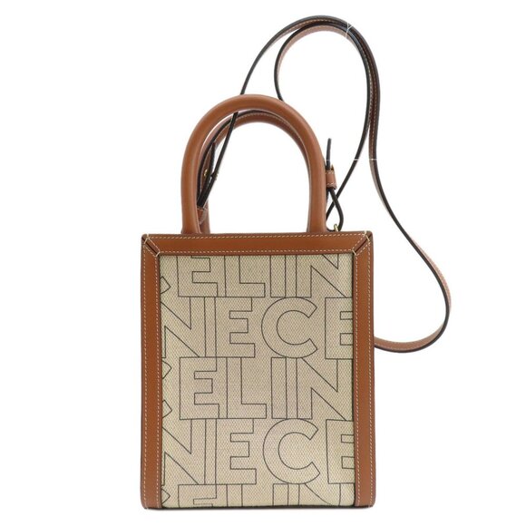 CELINE Brown Leather Bag - Picture 1 of 11